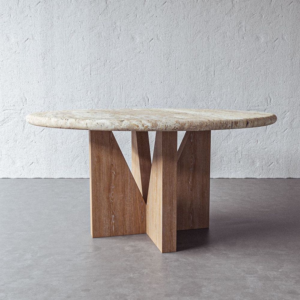 Elysees Round Dining Table-Precedent-Precedent-CL-001-Dining Tables-4-France and Son