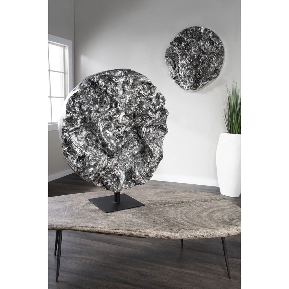Cast Root Silver Standing Sculpture-Phillips Collection-PHIL-PH104319-Decorative Objects-2-France and Son