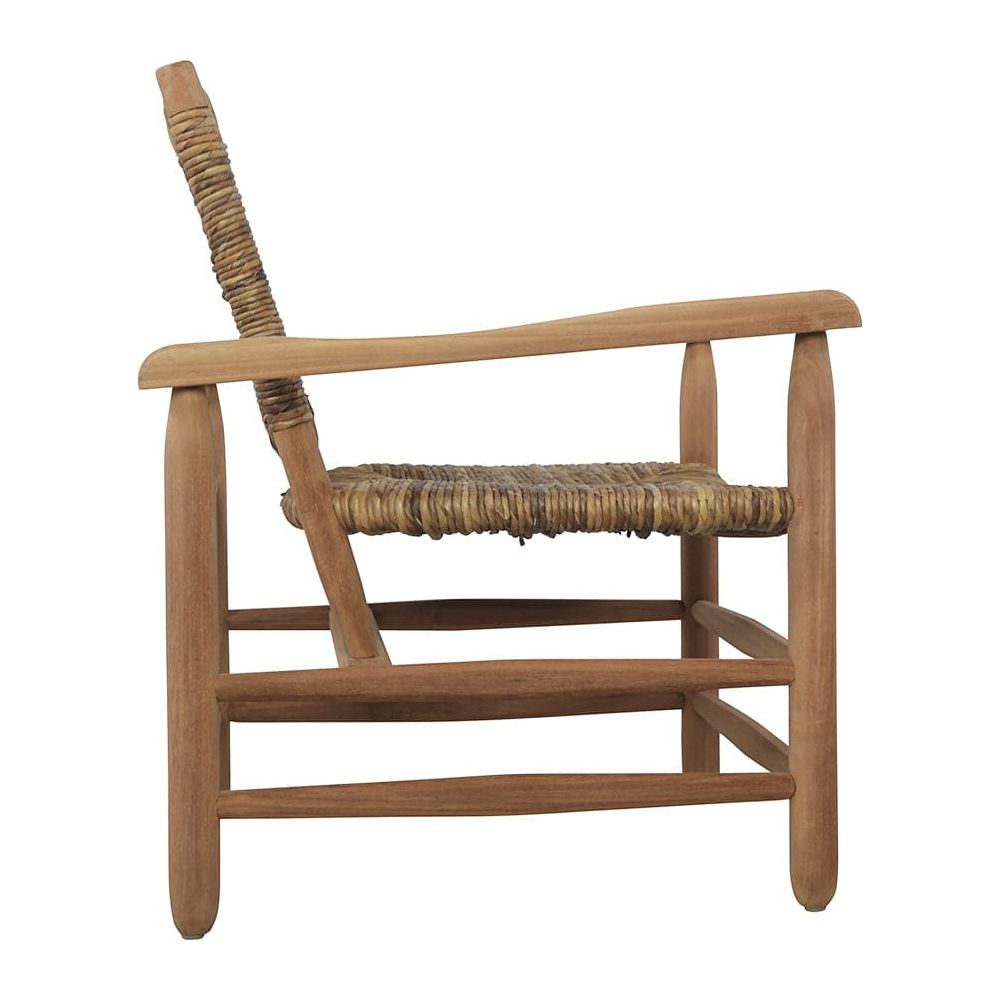 Perriand Teak Lounge Chair-France & Son-FL1345TEAK-Lounge Chairs-4-France and Son