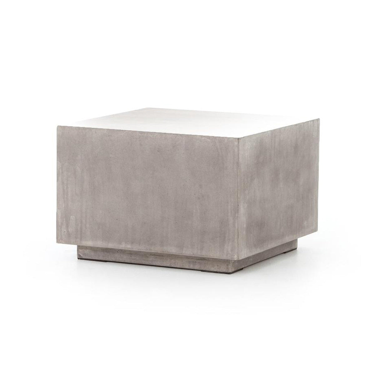 Detail of the Parish Concrete Cube grey concrete texture