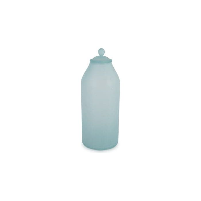 Frosted Glass Bottle, Small / Medium-Phillips Collection-PHIL-ID74392-Decorative ObjectsMedium-6-France and Son