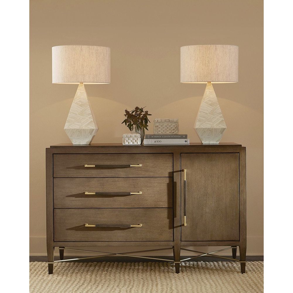 Elysium White Table Lamp