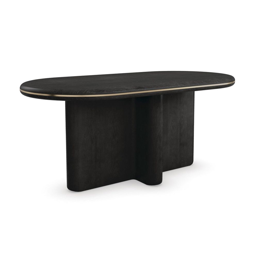 Dining Tables Clifton Dining Table - Brown, Gold