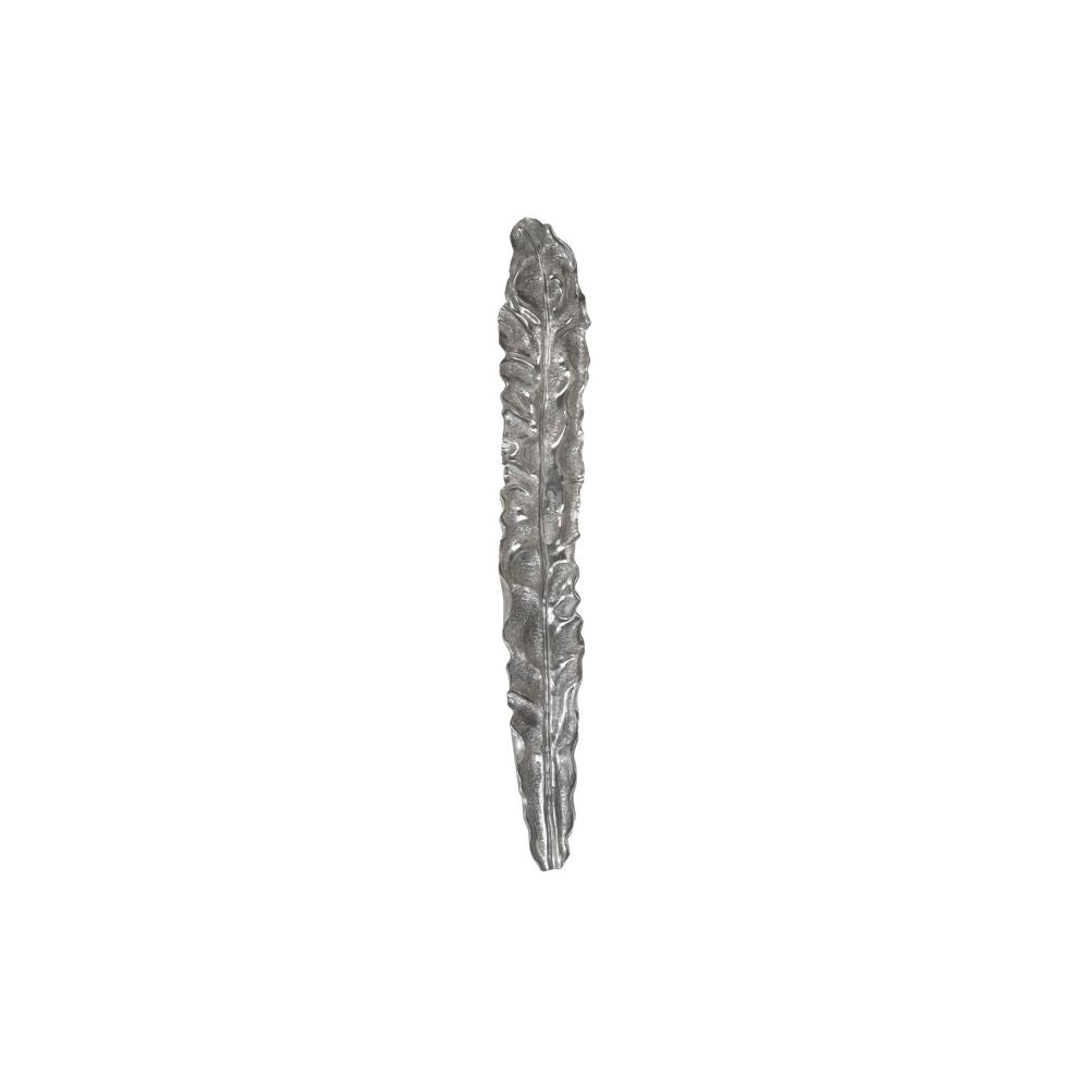 Esmen Wall Leaf, Liquid Silver, Colossal, Version A