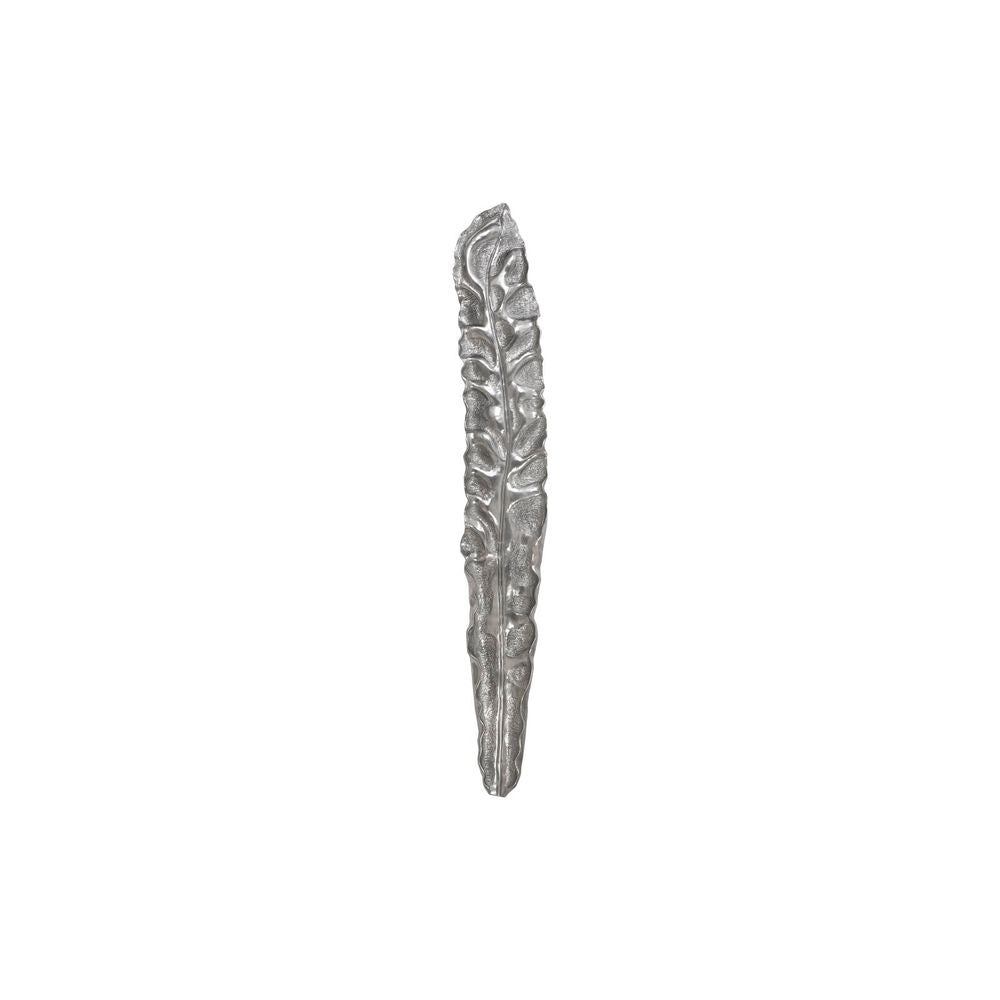 Esmen Wall Leaf, Liquid Silver, Colossal, Version B