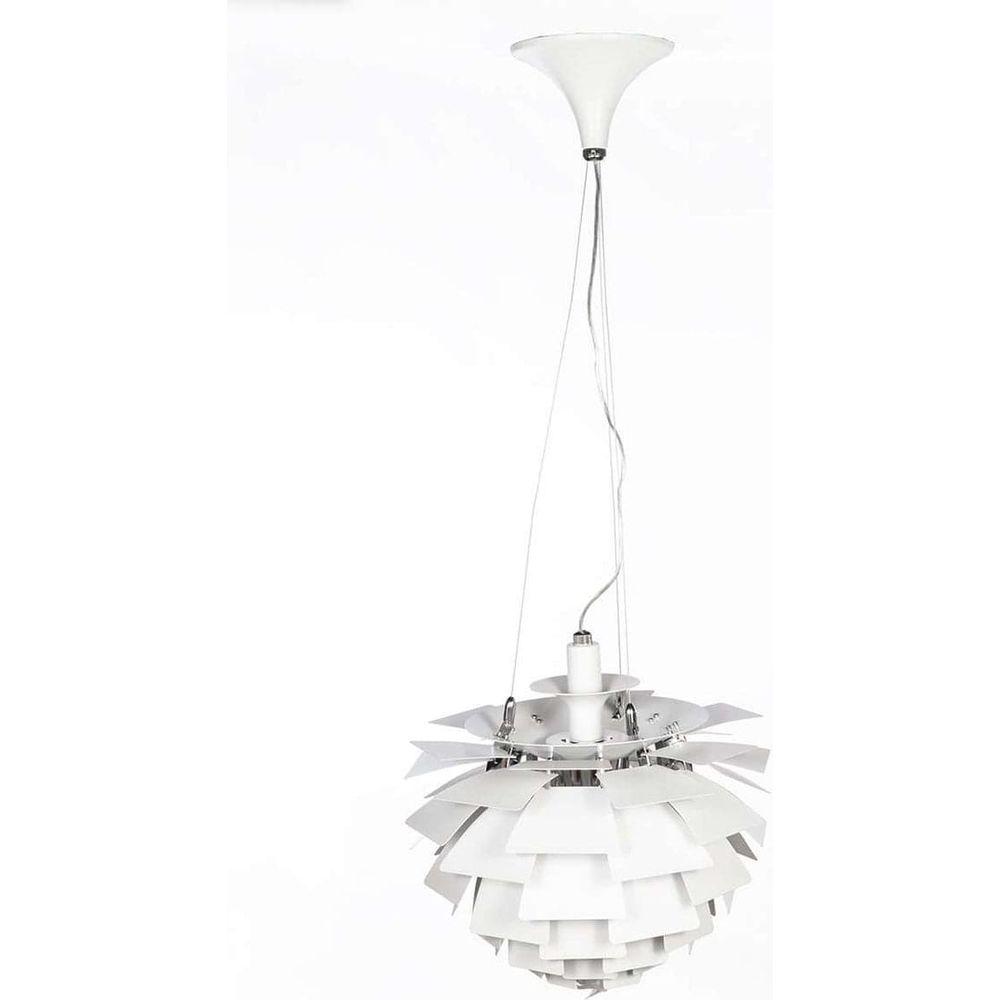 Henningsen Pinecone Lamp White 18" Diameter