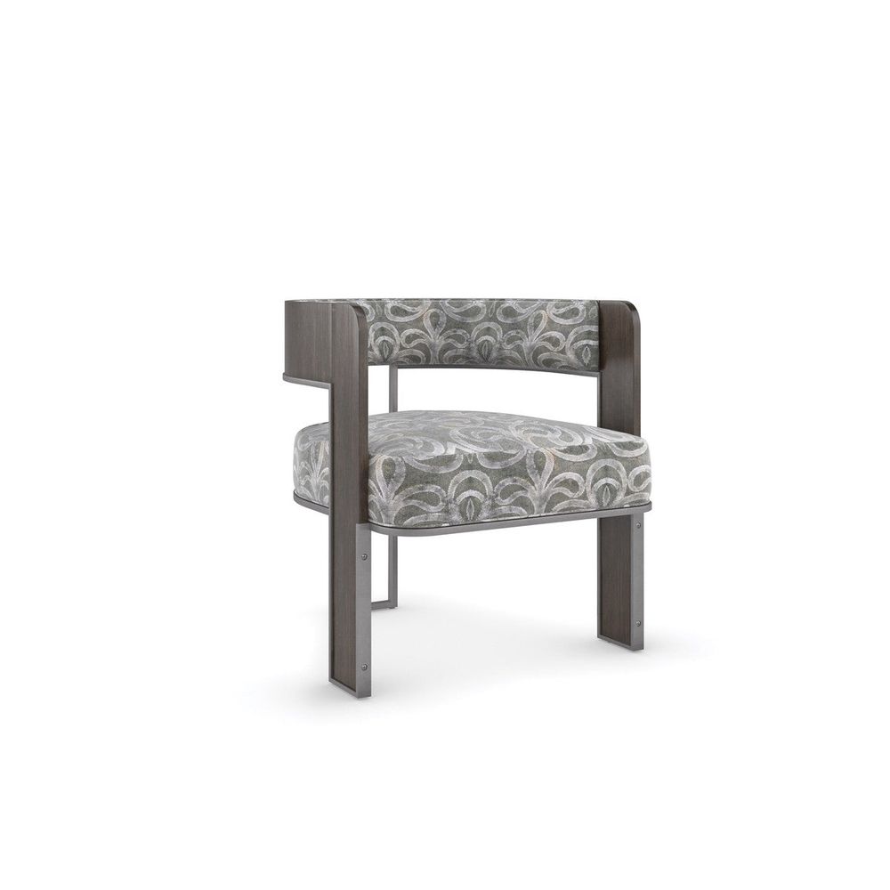 Lounge Chairs Glide Chair - Brown, Silver