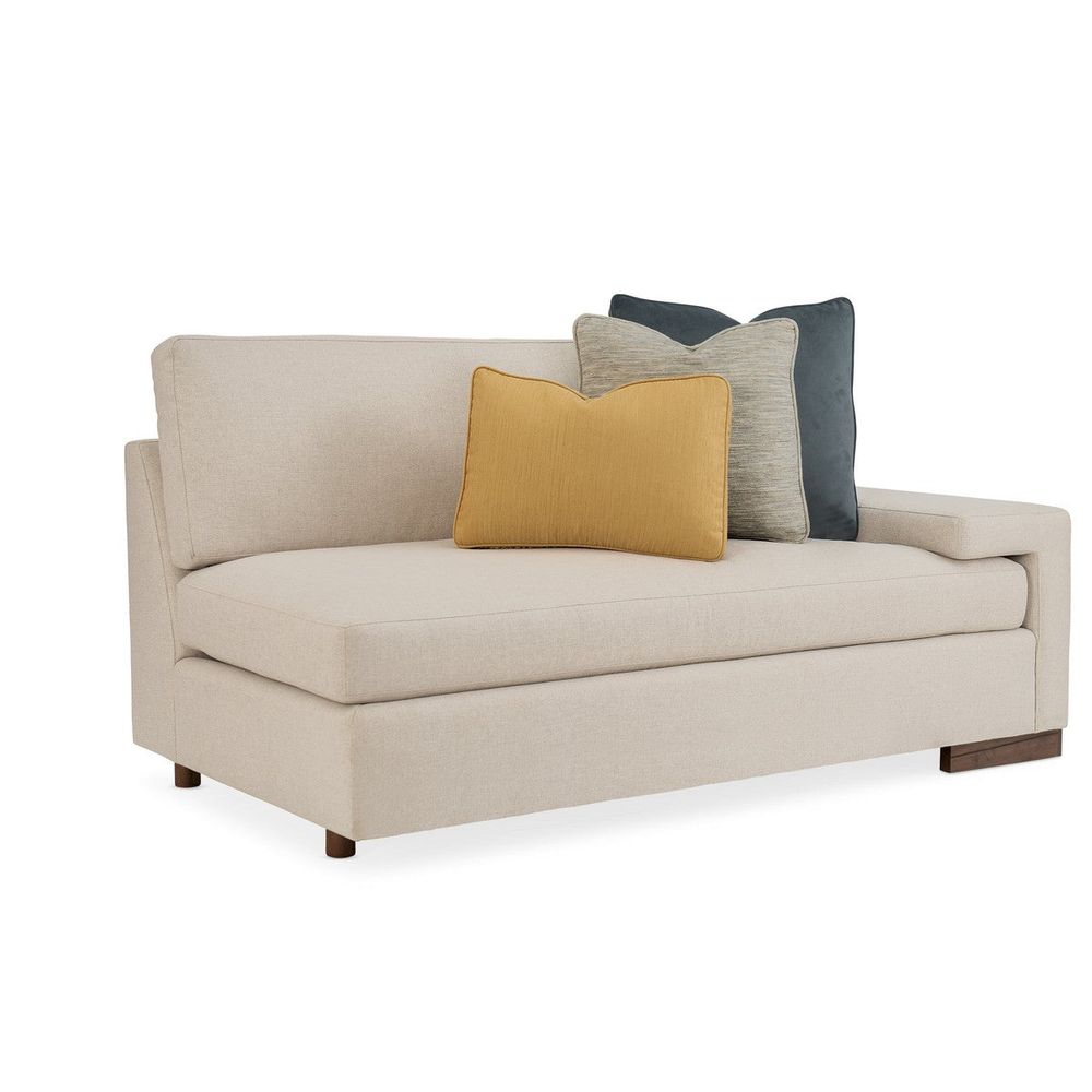 Sectionals: Parts Self-Centered - Grey, Brown
