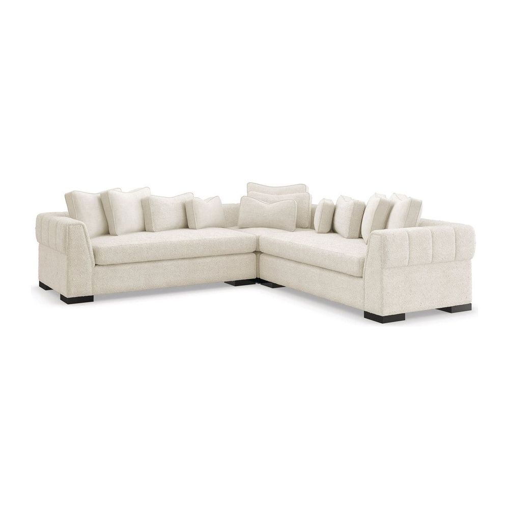 Sectionals: Parts Blade Raf Loveseat - Black