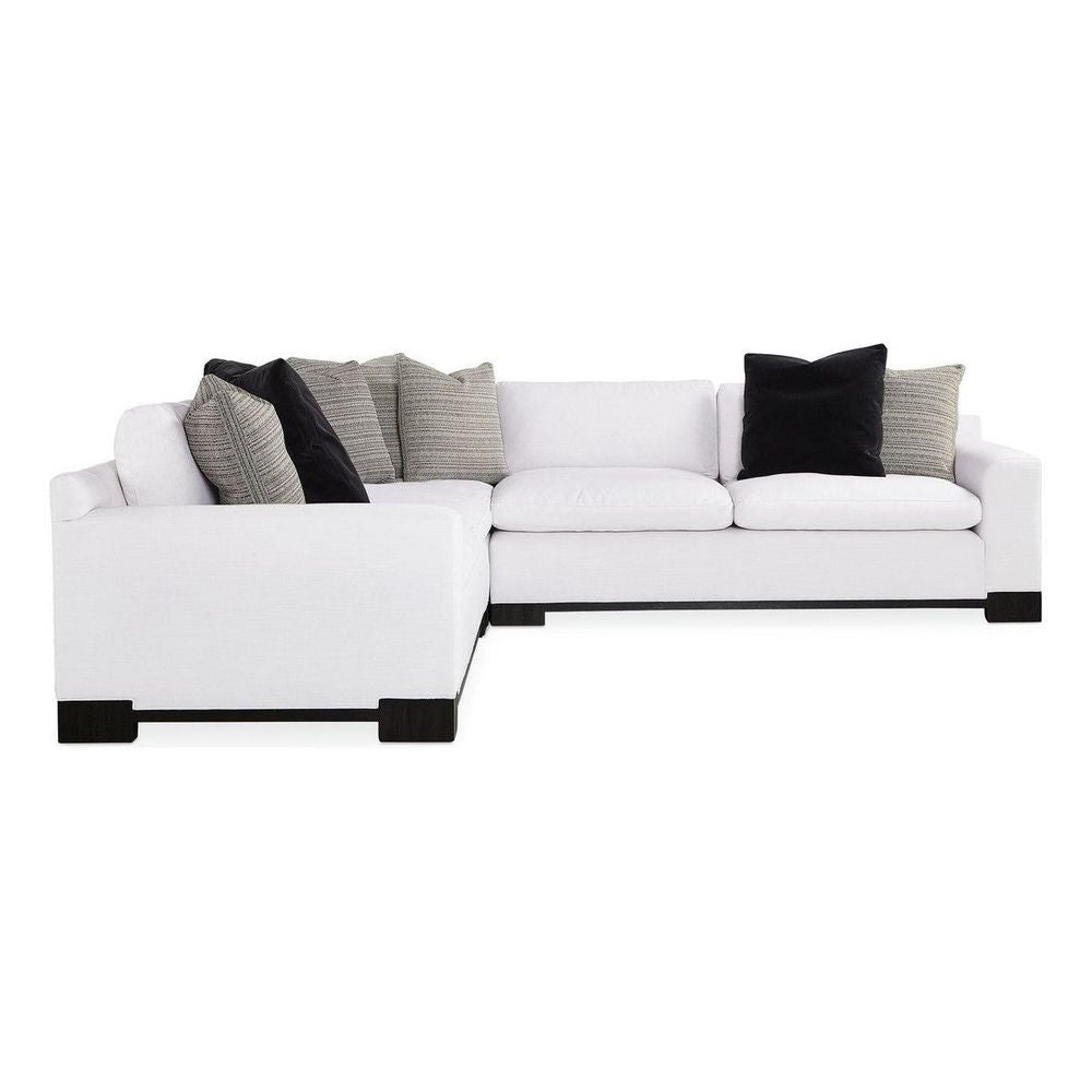Sectionals: Parts Renew Left Arm Loveseat - Black