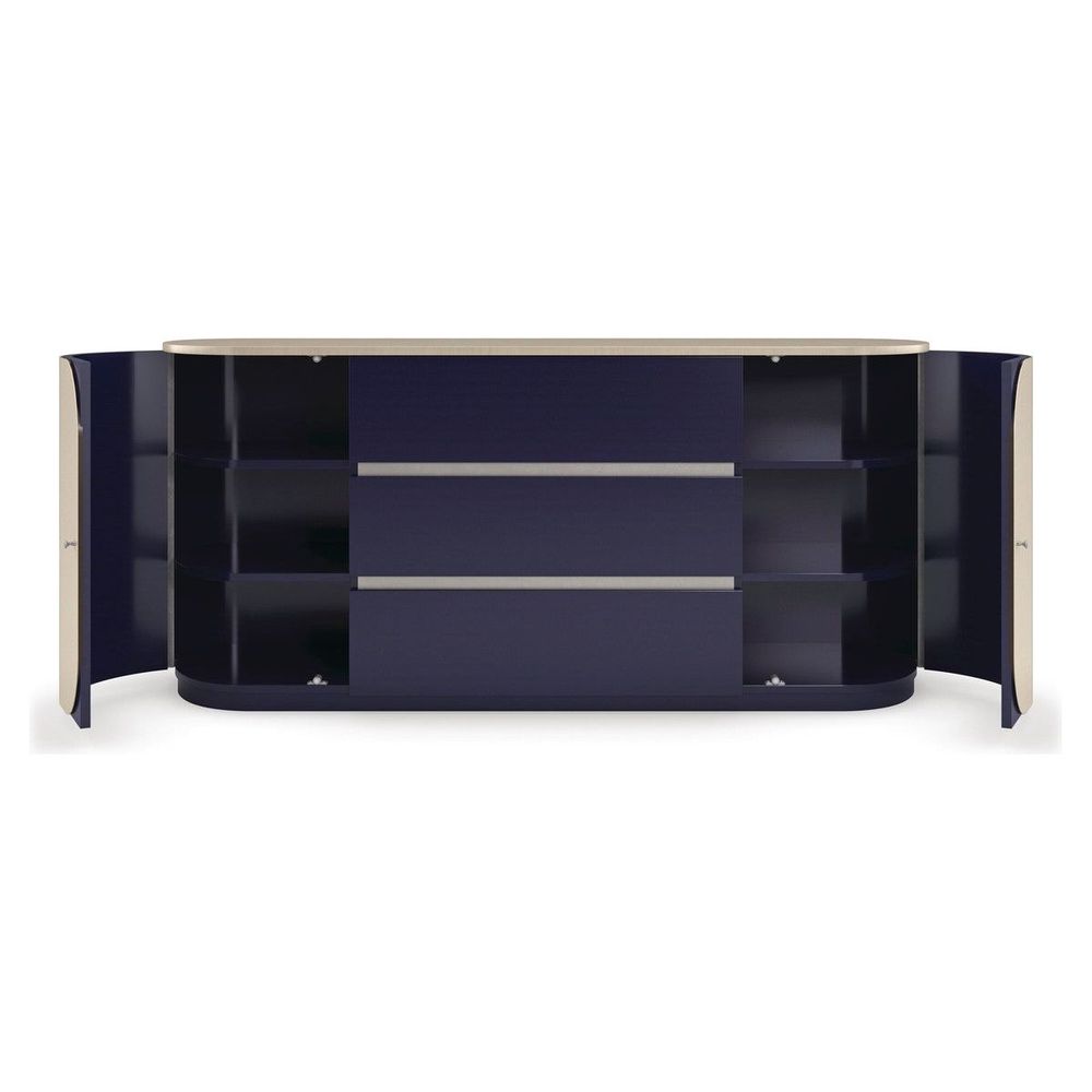 Dressers & Chests Vitality Dresser - Grey, Blue