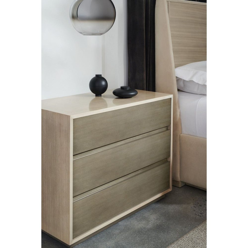 Nightstands Vitality Large Nightstand - Grey, Silver
