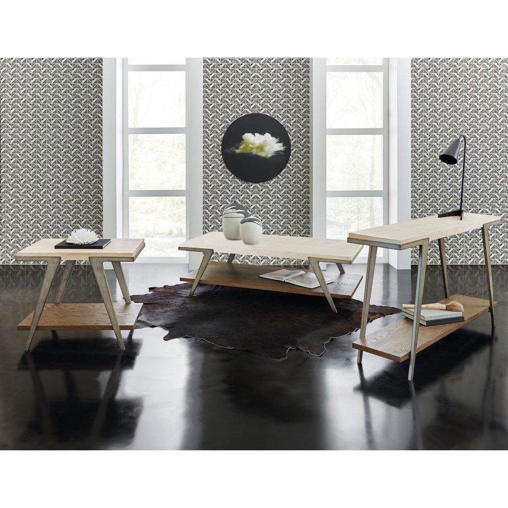 Coffee Tables Emporium Boomerang Cocktail Table - Whites/Creams/Beiges