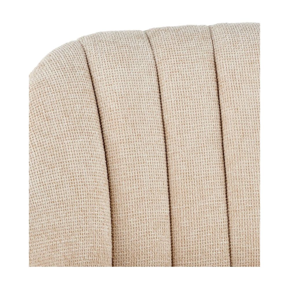 Settees Inga Settee, Crhom Nona Oatmeal