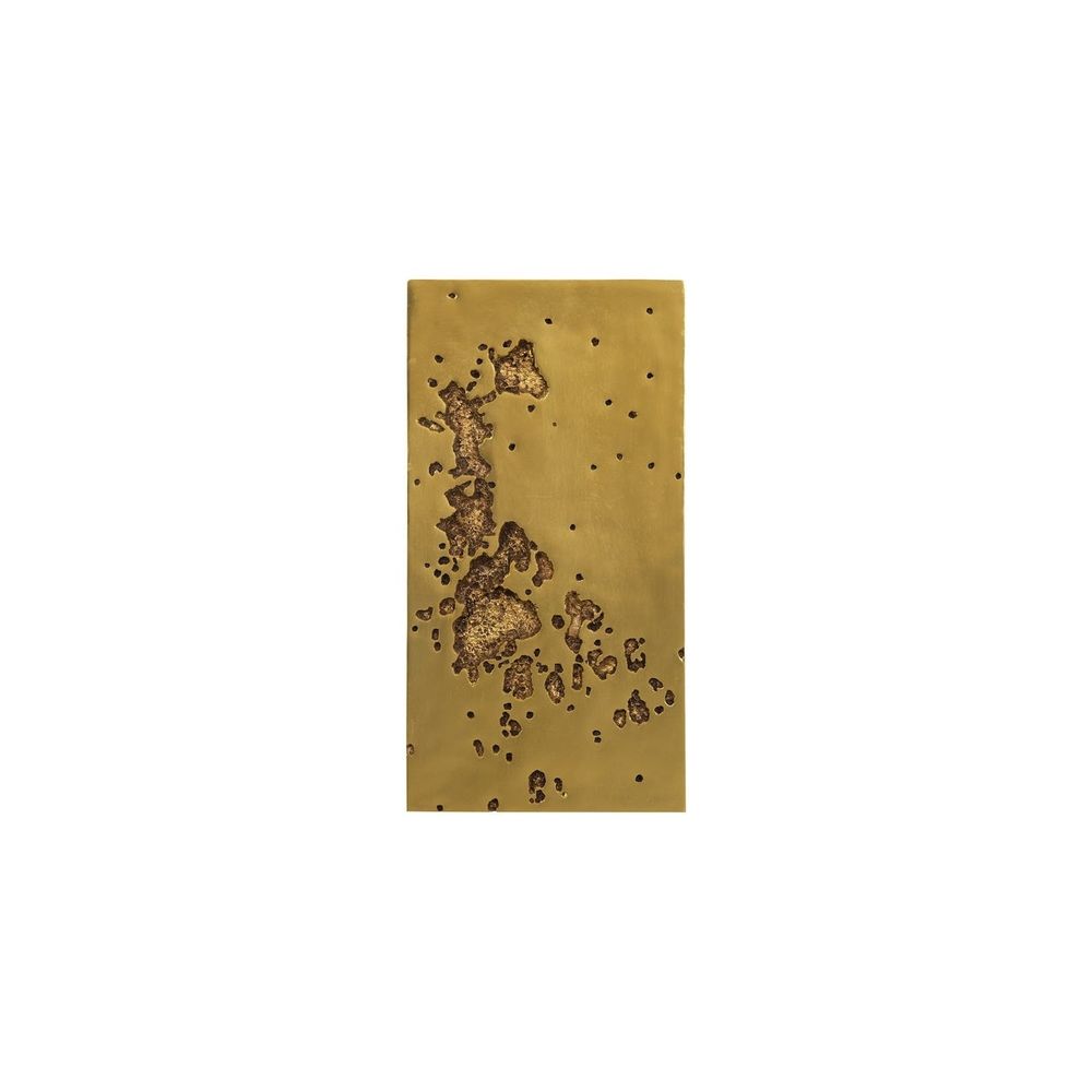 Splotch Rectangle Gold Wall Art-Phillips Collection-PHIL-PH107321-Wall ArtForm 1-5-France and Son