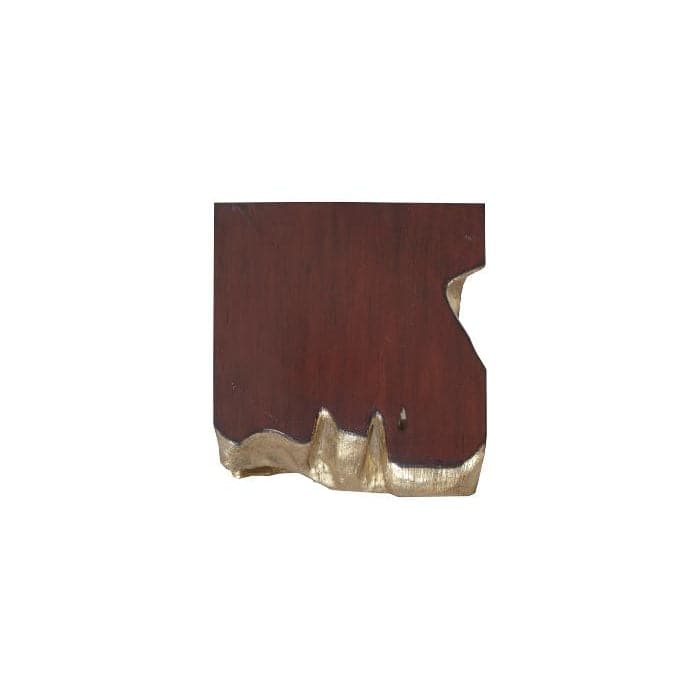 Freeform Stool-Phillips Collection-PHIL-PH62425-Stools & OttomansGold Leaf/Faux Bois-3-France and Son