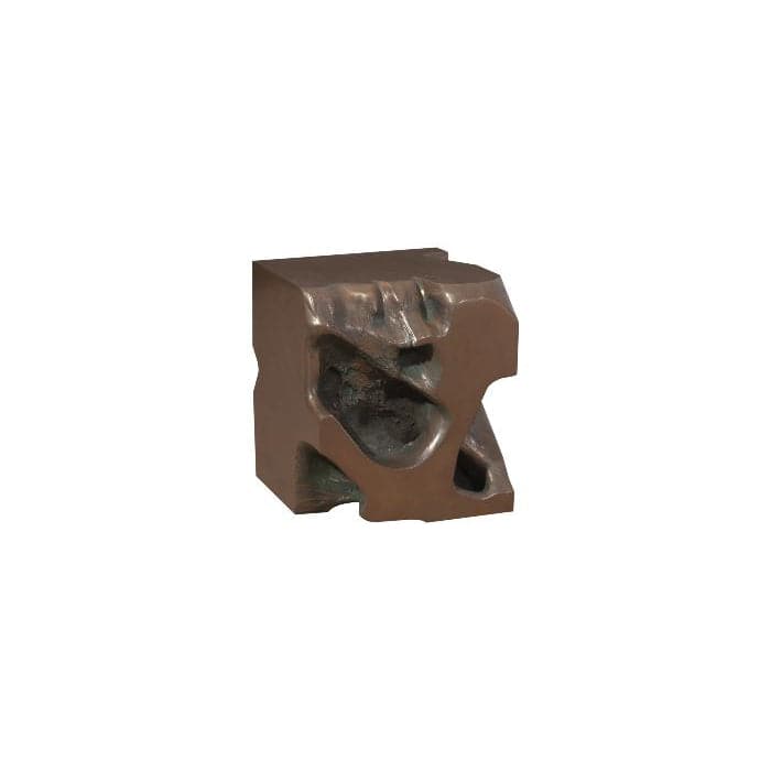 Freeform Stool-Phillips Collection-PHIL-PH62425-Stools & OttomansGold Leaf/Faux Bois-4-France and Son