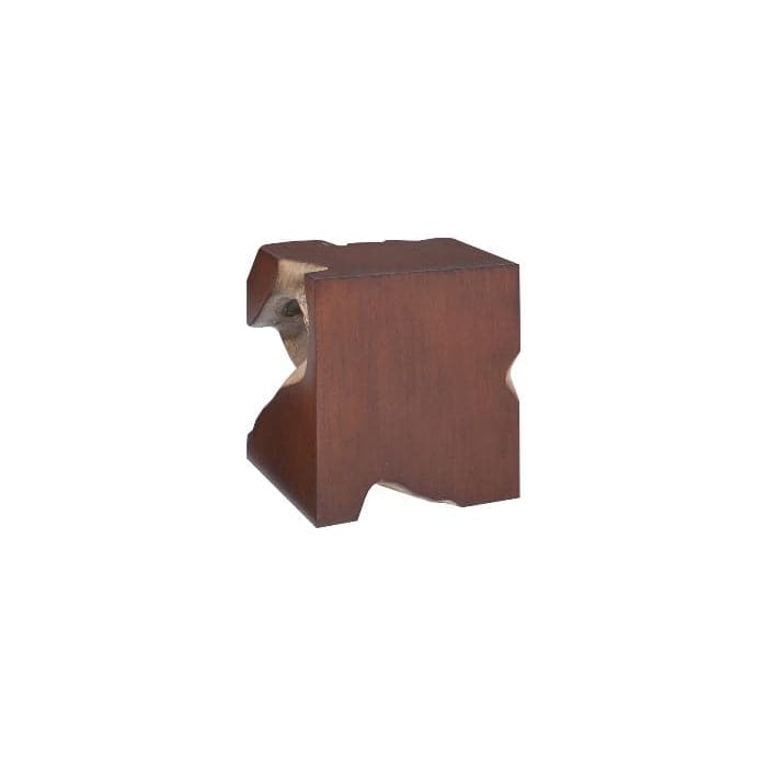 Freeform Stool-Phillips Collection-PHIL-PH62425-Stools & OttomansGold Leaf/Faux Bois-9-France and Son
