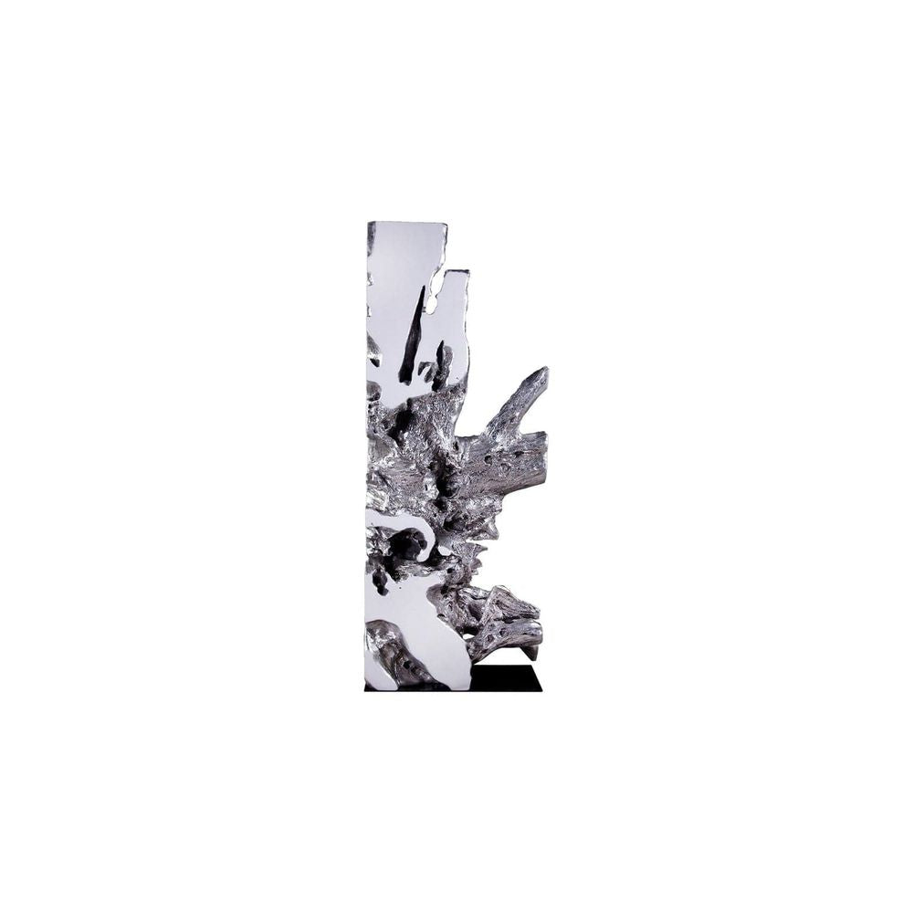 Cast Freeform Silver Sculpture-Phillips Collection-PHIL-PH63351-Decorative Objects-1-France and Son