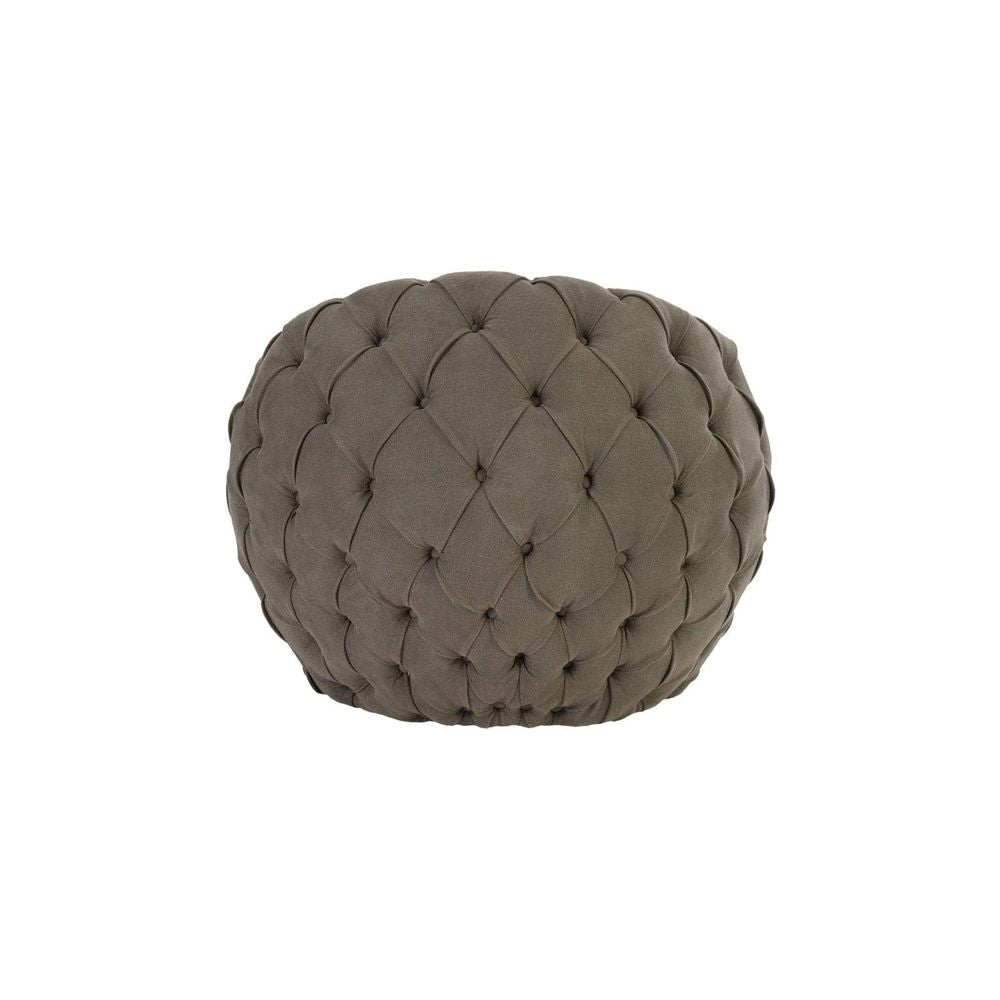 Egg Chair Ramie Gray-Phillips Collection-PHIL-PH79077-Lounge Chairs-4-France and Son