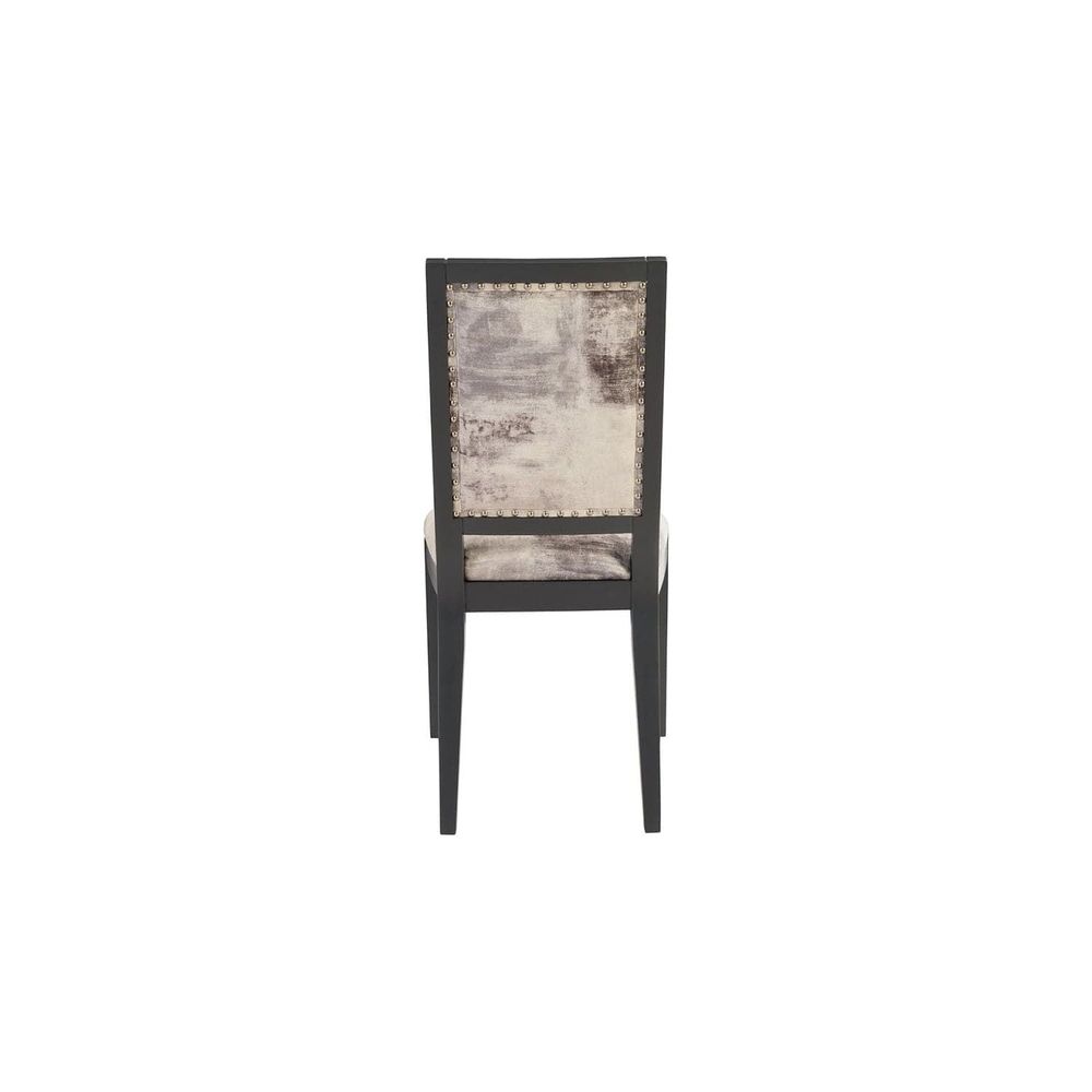 Mesmerize Dining Chair Mist Gray - Gray Wooden Legs-Phillips Collection-PHIL-PH81457-Dining Chairs-2-France and Son