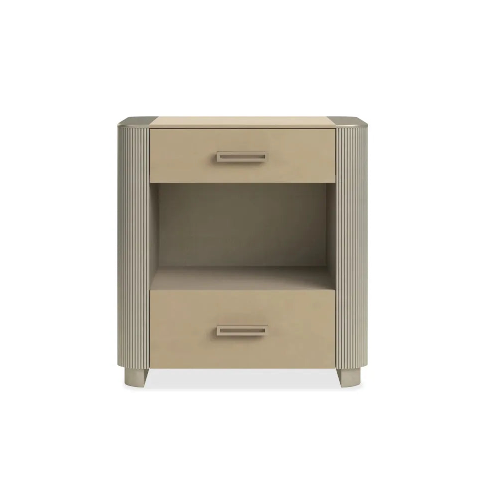 Adore Nightstand with Shelf - Oracle