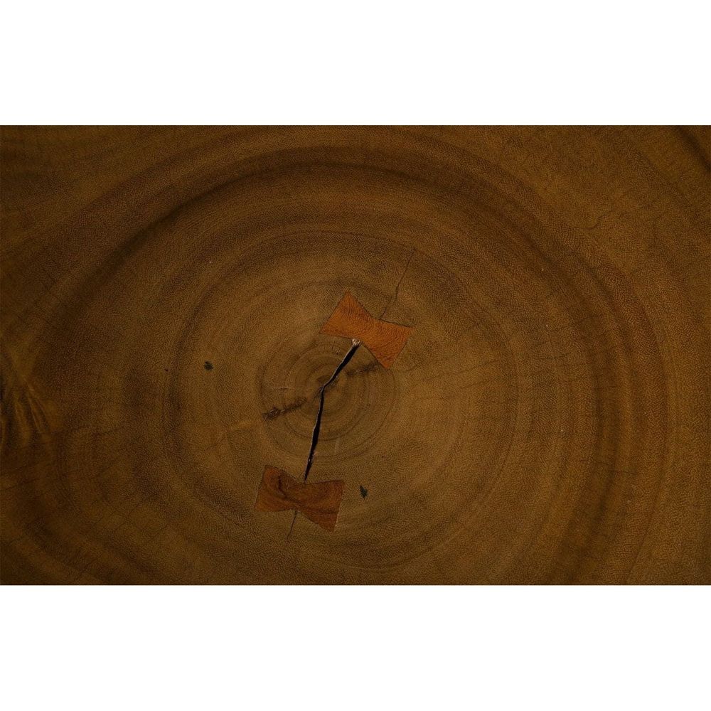 Smoothed Bar Table Natural - Round-Phillips Collection-PHIL-TH84475-Outdoor Bar Tables-2-France and Son