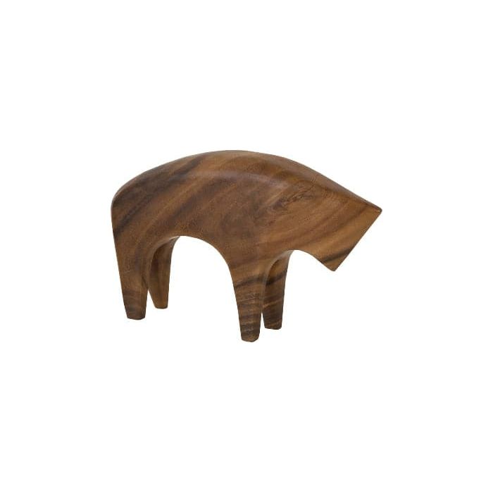 Bull Sculpture, Natural-Phillips Collection-PHIL-TH95616-Decorative Objects-2-France and Son