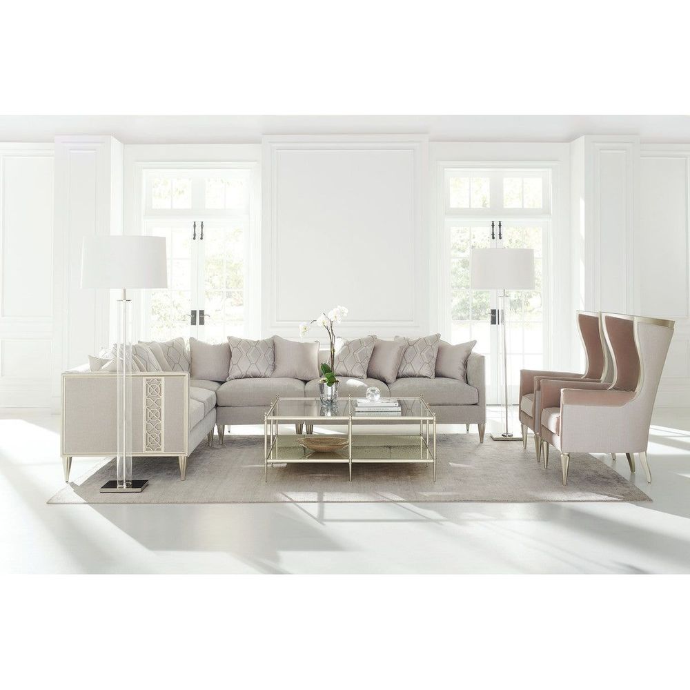 Sectionals: Parts No Worries Armless Chair - Silver