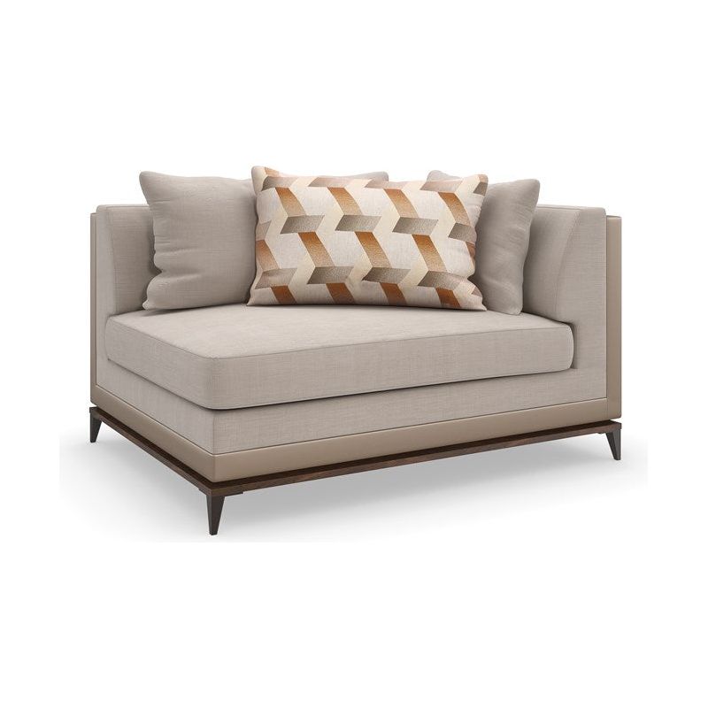 Islander Raf Loveseat - Brown, Bronze